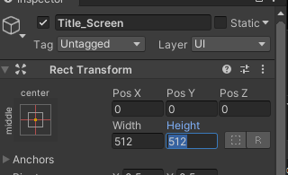 Adjust Width and Height